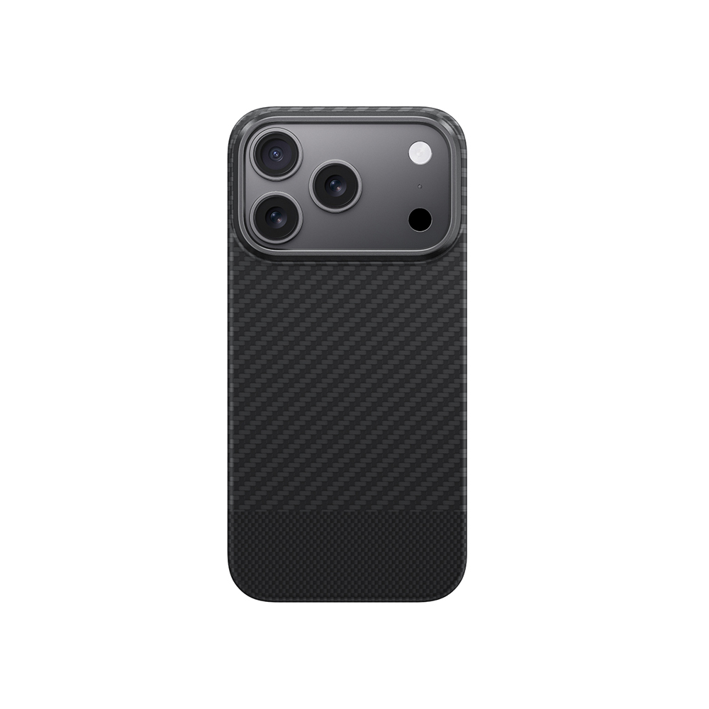 Apple iPhone 17 Pro Uyumlu Kılıf M-safe Şarj Özellikli 1500D Aramid Fiber Amazingthing Titan Max Serisi Kapak - 1