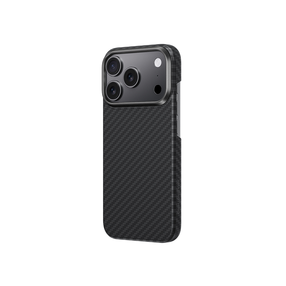 Apple iPhone 17 Pro Uyumlu Kılıf M-safe Şarj Özellikli 1500D Aramid Fiber Amazingthing Titan Max Serisi Kapak - 10