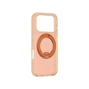 Apple iPhone 17 Pro Uyumlu Kılıf M-Safe Şarj Özellikli Airbag Tasarımlı Standlı AmazingThing Titan Pro MagSpin Kapak - 3