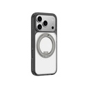 Apple iPhone 17 Pro Uyumlu Kılıf M-Safe Şarj Özellikli Airbag Tasarımlı Standlı AmazingThing Titan Pro MagSpin Kapak - 7