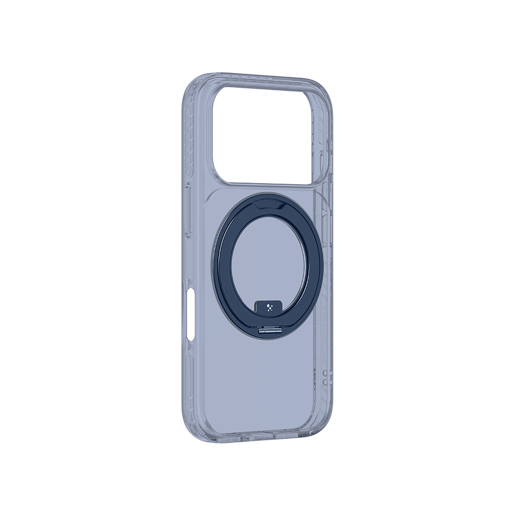 Apple iPhone 17 Pro Uyumlu Kılıf M-Safe Şarj Özellikli Airbag Tasarımlı Standlı AmazingThing Titan Pro MagSpin Kapak - 18
