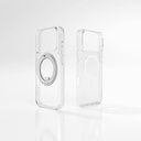 Apple iPhone 17 Pro Uyumlu Kılıf M-Safe Şarj Özellikli Airbag Tasarımlı Standlı AmazingThing Titan Pro MagSpin Kapak - 21
