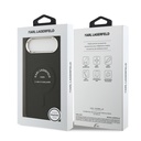 Apple iPhone 17 Air Uyumlu Kılıf Karl Lagerfeld Orjinal Lisanslı M-safe Şarj Özellikli Metal Kamera ve Buton Tasarımlı Paris RSG PU Deri Kapak - 7