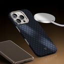 Apple iPhone 16 Pro Max Uyumlu Kılıf M-Safe Şarj Özellikli Benks ArmorAir ArmorGrid Serisi Kevlar Kapak - 11