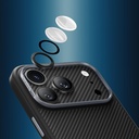 Apple iPhone 17 Pro Max Uyumlu Benks ArmorWarrior Serisi 600D Kevlar Kamera Lens Koruyucu - 6