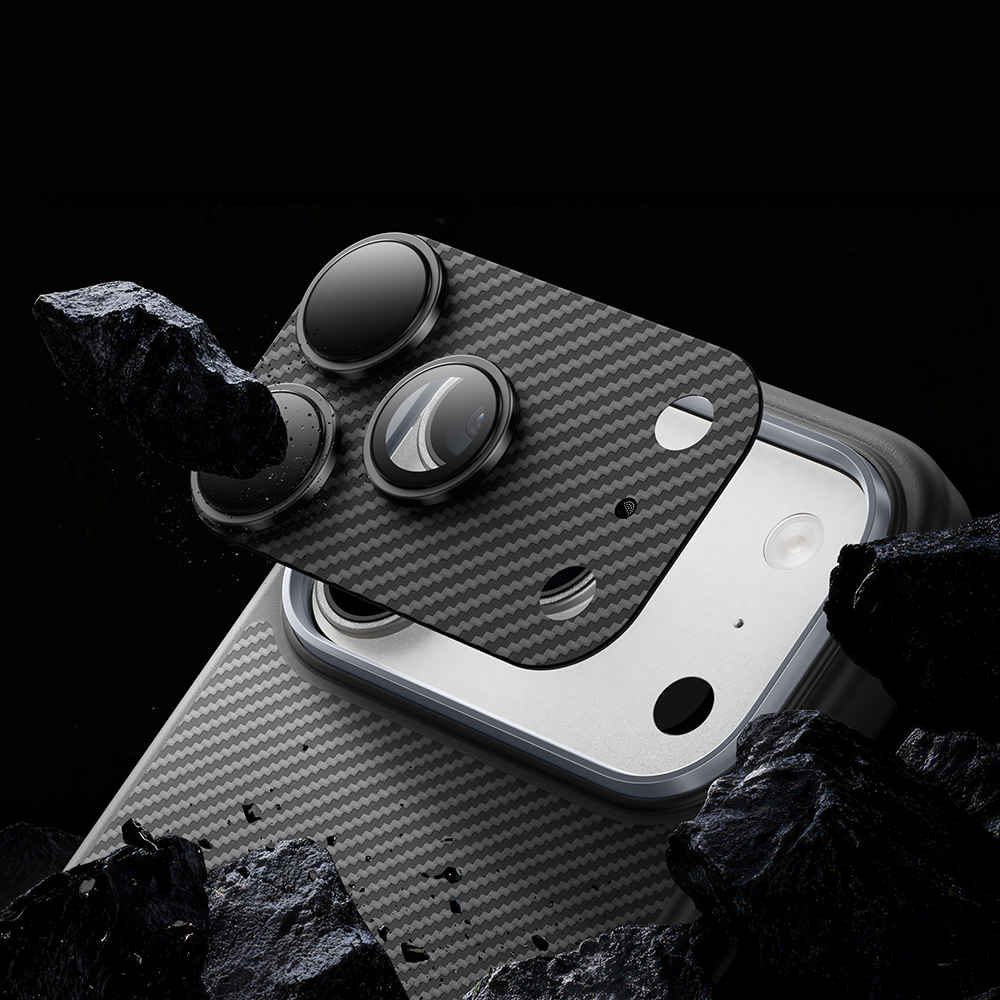 Apple iPhone 17 Pro Max Uyumlu Benks ArmorWarrior Serisi 600D Kevlar Kamera Lens Koruyucu - 8