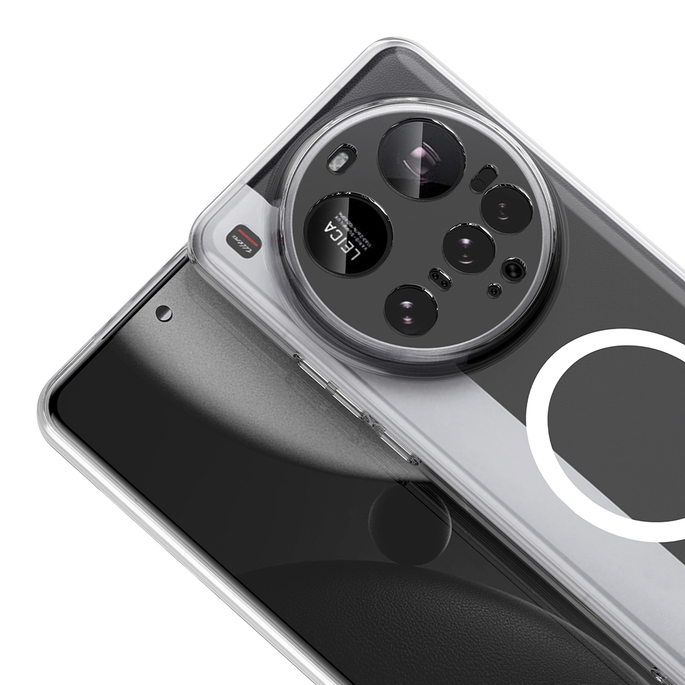 Xiaomi 15 Ultra Uyumlu Kamera Korumalı M-Safe Şarj Özellikli Şeffaf Zore London Sert PC Kapak - 2