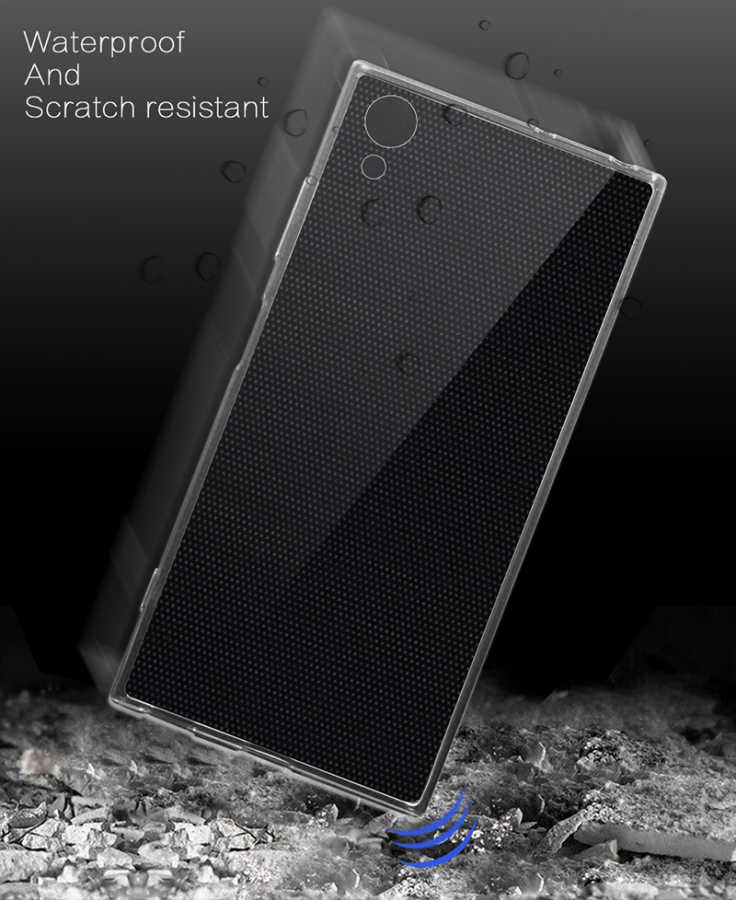 Sony Xperia XA1 Plus Uyumlu Kılıf Zore Süper Silikon Kapak - 4