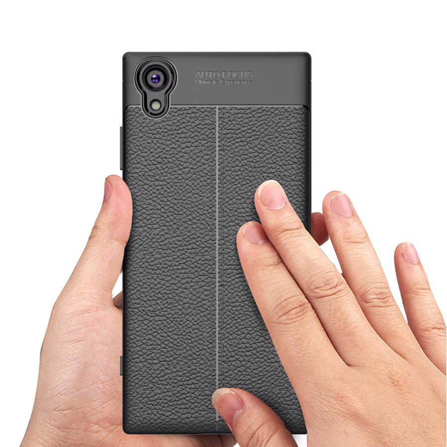 Sony Xperia XA1 Plus Uyumlu Kılıf Zore Niss Silikon Kapak - 4