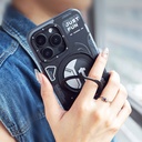 Apple iPhone 15 Pro Max Uyumlu Kılıf Magsafe Şarj Özellikli YoungKit 360° Standlı Starship Serisi Kapak - 10