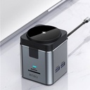 Wiwu Wi-W025 9in1 Magsafe Şarj Özellikli Type-C Hub PD 100W USB 3.0 SD/TF HDMI RJ45 - 6