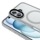 Apple iPhone 16 Kılıf Mat Arka Yüzey Wireless Şarj Özellikli Zore Flet Magsafe Kapak - 6