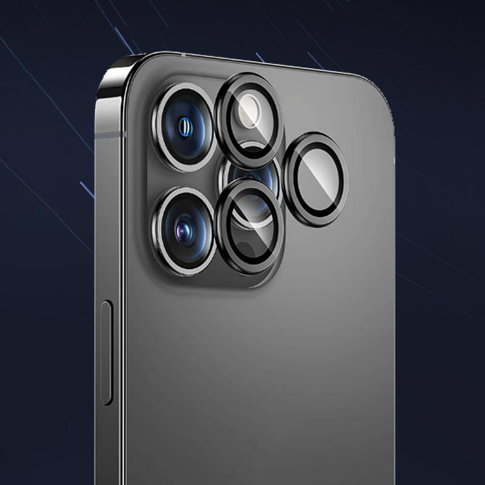 Apple iPhone 16 Pro Max Benks DR Safir Kamera Lens Koruyucu - 3