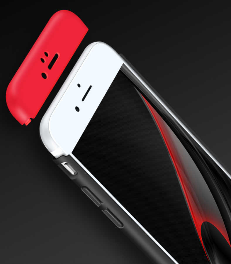 Apple iPhone 7 Plus Uyumlu Kılıf Zore Ays Kapak - 5