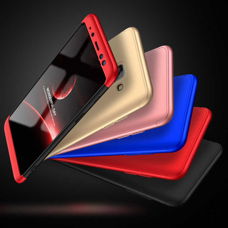 Samsung Galaxy A8 Plus 2018 Uyumlu Kılıf Zore Ays Kapak - 3