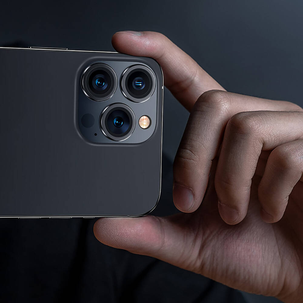 Apple iPhone 16 Pro Benks DR Safir Kamera Lens Koruyucu - 8