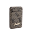 Guess Orjinal Lisanslı 4G Desenli Metal Script Logolu Magnetik Kartlık - 2