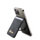 Guess Orjinal Lisanslı 4G Desenli Metal Script Logolu Magnetik Kartlık - 8