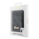 Guess Orjinal Lisanslı 4G Desenli Metal Script Logolu Magnetik Kartlık - 9