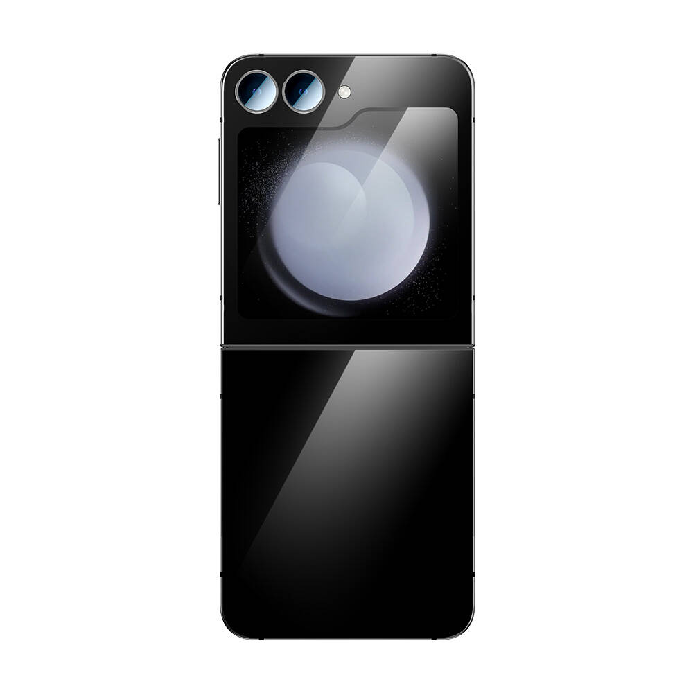 Samsung Galaxy Z Flip 6 Uyumlu Benks Glass Warrior HD Cam Ekran Koruyucu + Kolay Uygulama Aparatlı - 10