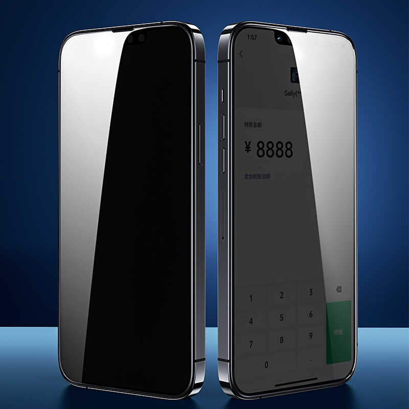 Apple iPhone 16E Uyumlu Benks Little KingKong Privacy Cam Ekran Koruyucu - 2