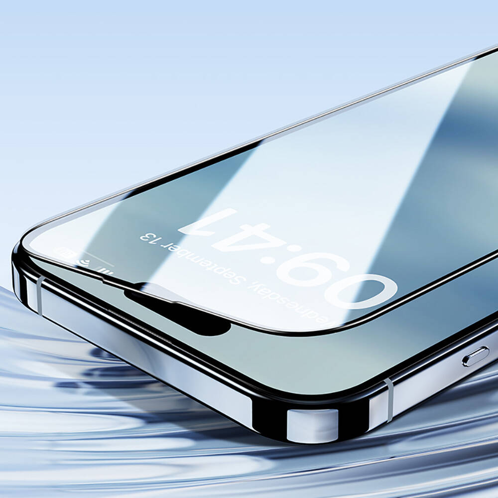 Apple iPhone 15 Plus Uyumlu Benks Ultra Shield 0.4mm Ekran Koruyucu + Kolay Uygulama Aparatlı - 1