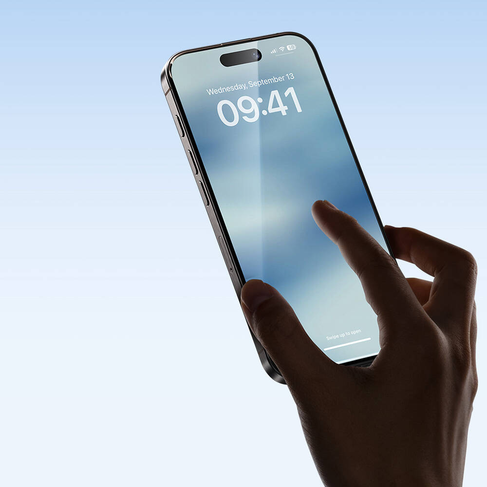 Apple iPhone 15 Plus Uyumlu Benks Ultra Shield 0.4mm Ekran Koruyucu + Kolay Uygulama Aparatlı - 7