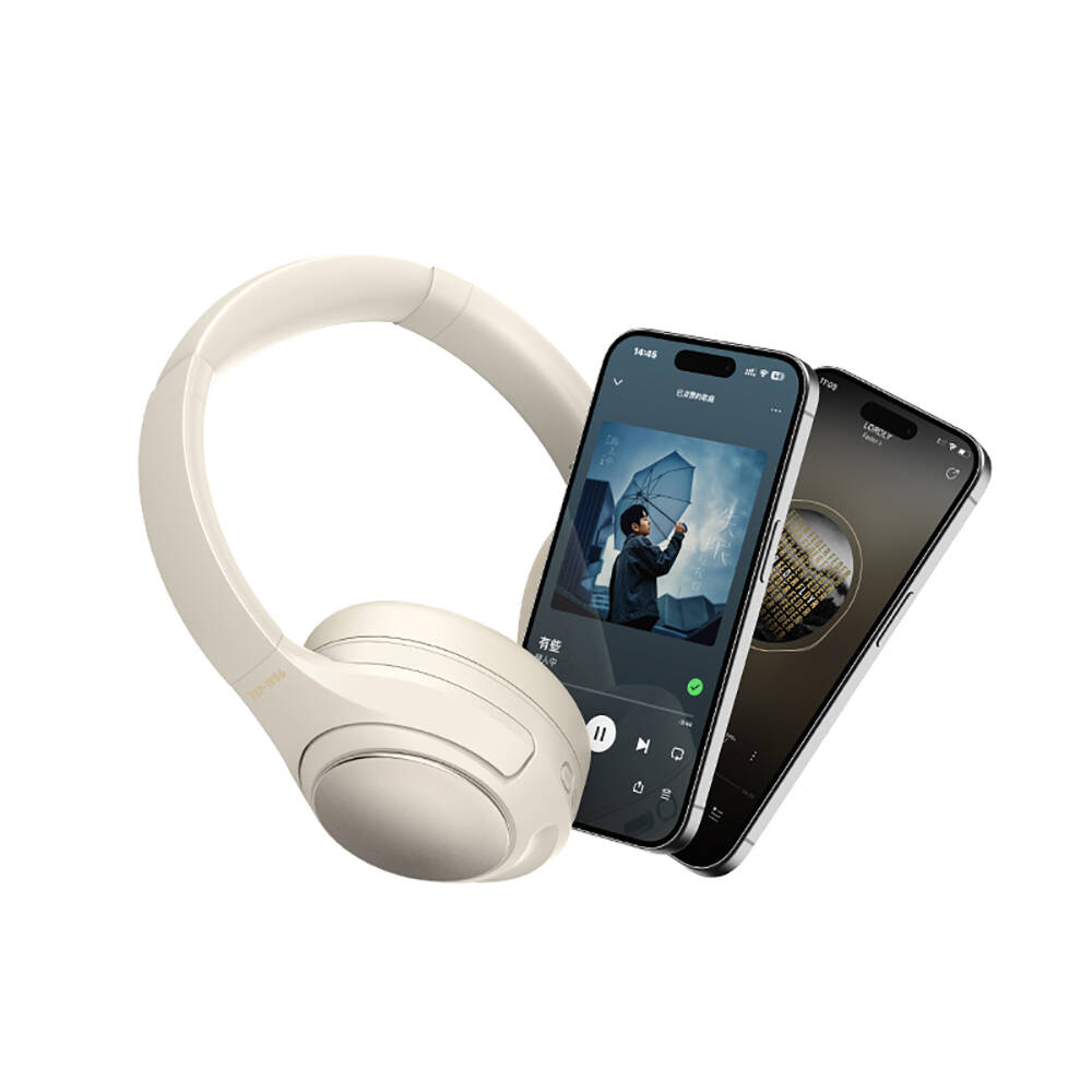 Recci REP-W86 ANC Özellikli Hi-Fi Ses Kaliteli Kulak Üstü Bluetooth v5.3 Kulaklık - 4