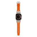 Apple Watch Ultra 49mm Uyumlu SkinArma Titon Serisi Hava Alabilen Delikli Silikon Kordon - 5
