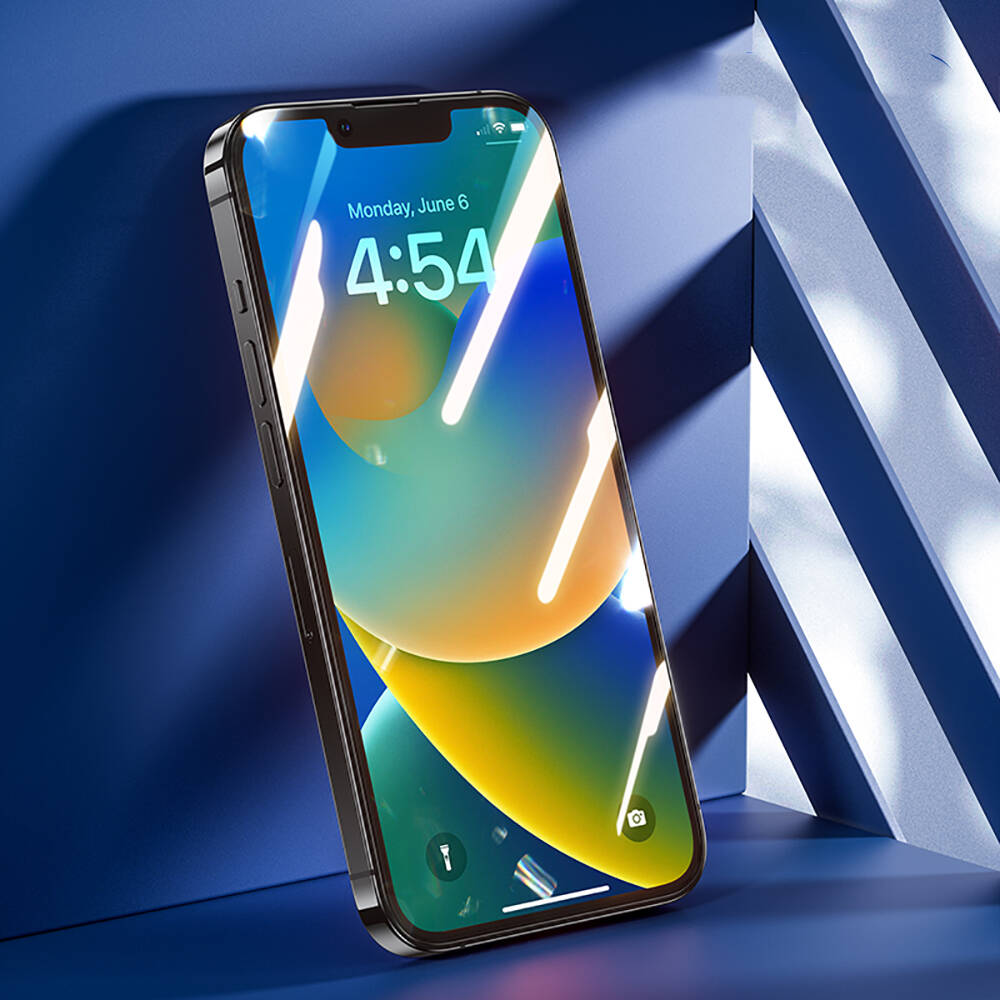Apple iPhone 16 Plus Hidrofobik Ve Oleofobik Özellikli Benks Air Shield Ekran Koruyucu 10&prime;lu Paket - 1