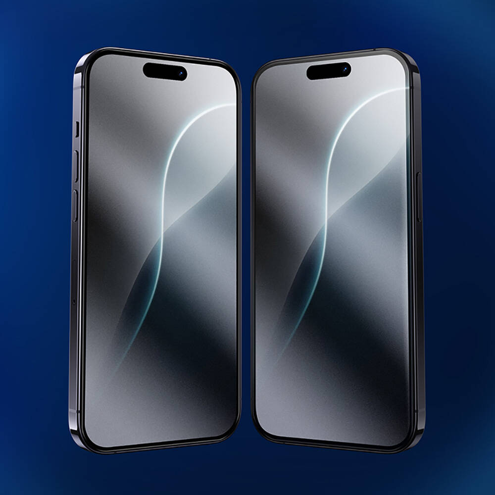 Apple iPhone 15 Plus Uyumlu Benks JoyTouch Mat Oyun Ekran Koruyucu + Kolay Uygulama Aparatı - 8
