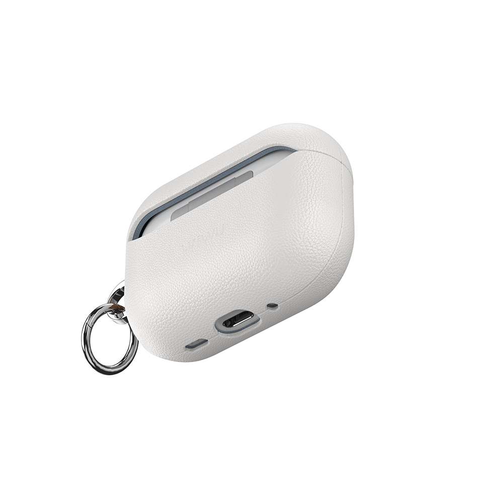 Apple AirPods Pro 3 Wiwu HC-201 Parmak İzi Bırakmayan Deri Kılıf - 9