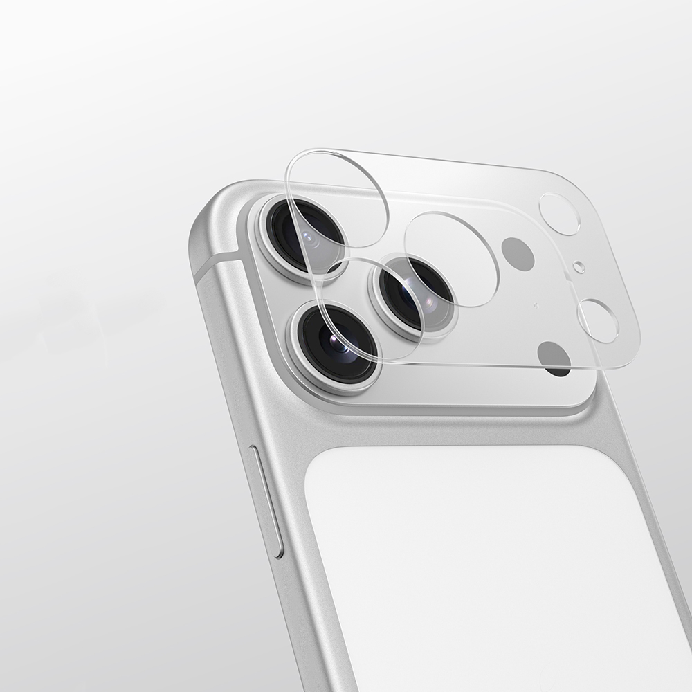 Apple iPhone 17 Pro Uyumlu Amazingthing Parmak İzi Bırakmayan Kamera Lens Çerçeve Koruyucu - 3