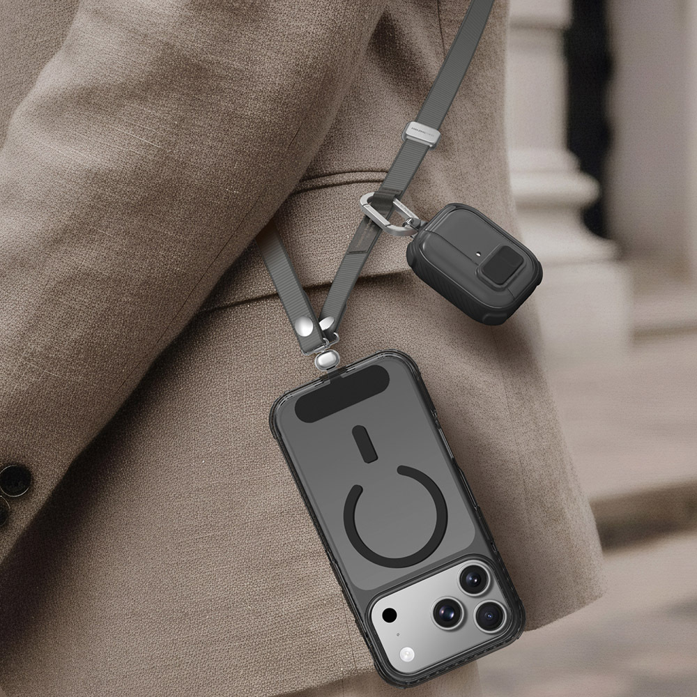 Amazingthing Titan Serisi Ayarlanabilir Manyetik Tasarımlı Telefon ve AirPods Boyun Askı İpi - 25