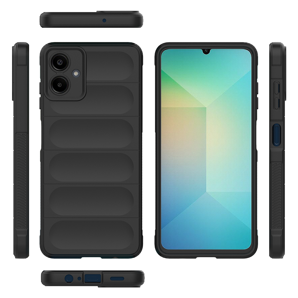 Samsung Galaxy A07 Uyumlu Kılıf Esnek TPU Oyuklu Arka Yüzey Tasarımlı Zore Etnik Silikon Kapak - 23