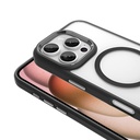 Apple iPhone 16 Pro Max Kılıf Wireless Şarj Özellikli Zore Krom Magsafe Silikon Kapak - 6