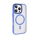 Apple iPhone 16 Pro Max Kılıf Wireless Şarj Özellikli Zore Krom Magsafe Silikon Kapak - 12