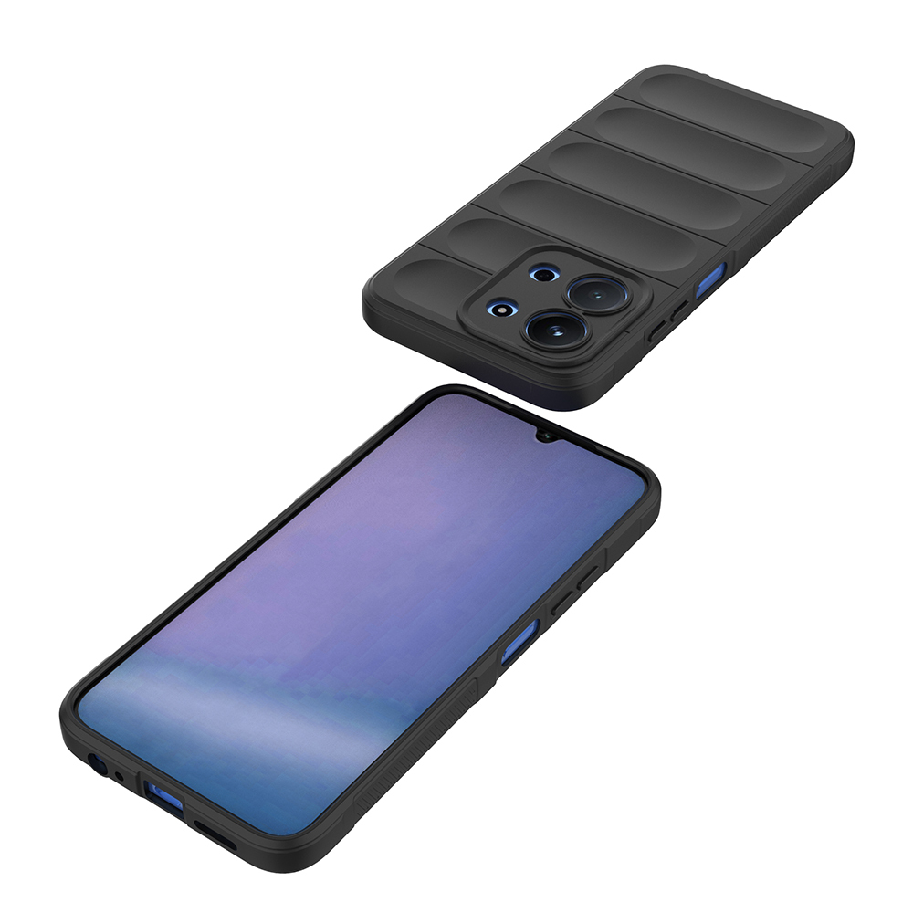 Xiaomi Redmi 15C 4G Uyumlu Kılıf Esnek TPU Oyuklu Arka Yüzey Tasarımlı Zore Etnik Silikon Kapak - 4