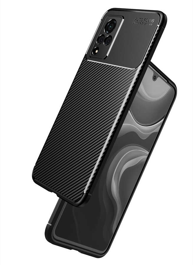 Vivo V21 Uyumlu Kılıf Zore Negro Silikon Kapak - 8
