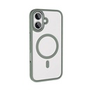 Apple iPhone 16 Plus Kılıf Wireless Şarj Özellikli Zore Krom Magsafe Silikon Kapak - 5