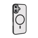 Apple iPhone 16 Plus Kılıf Wireless Şarj Özellikli Zore Krom Magsafe Silikon Kapak - 8