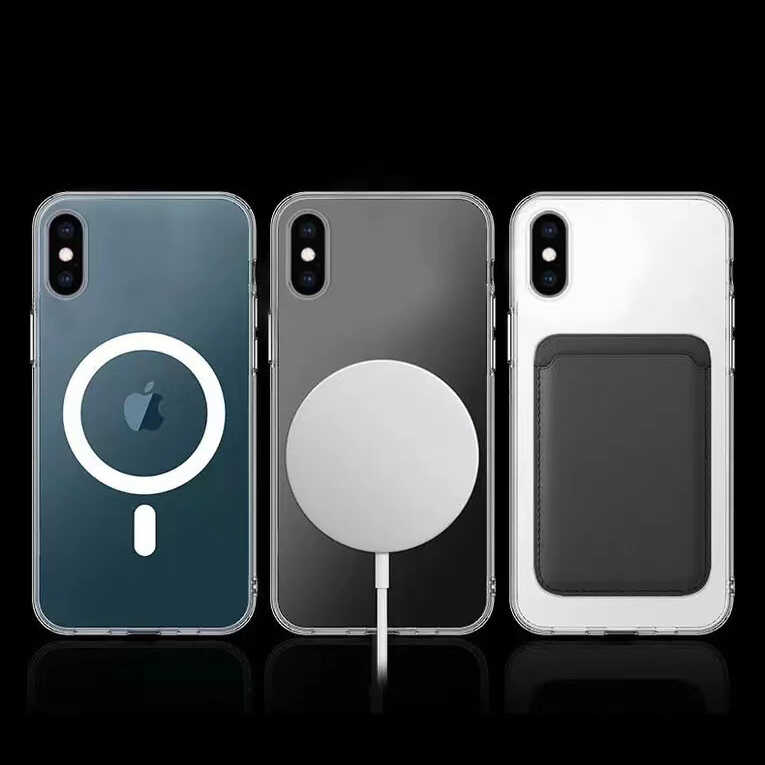 Apple iPhone XS Uyumlu Kılıf Zore Tacsafe Wireless Kapak - 4