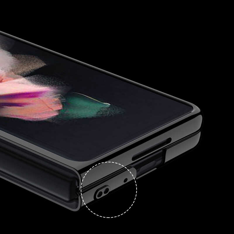 Samsung Galaxy Z Fold 3 Uyumlu Kılıf Zore Kıpta Kapak - 9