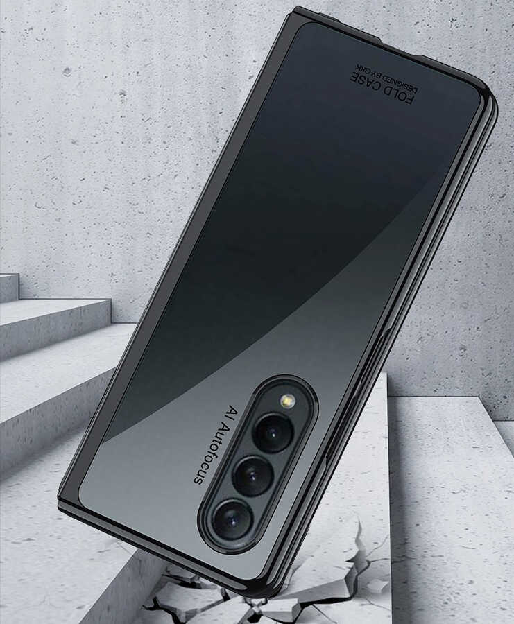 Samsung Galaxy Z Fold 3 Uyumlu Kılıf Zore Kıpta Kapak - 13
