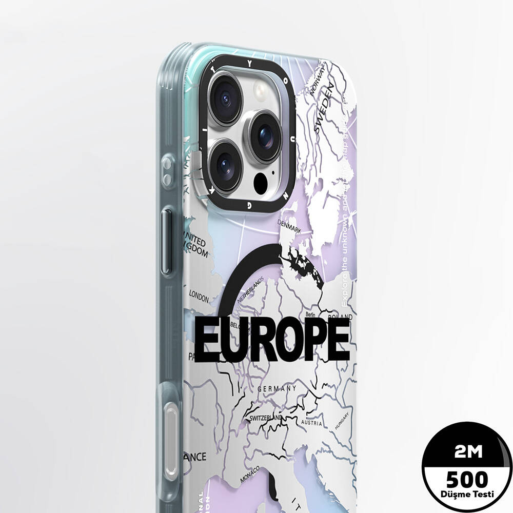 Apple iPhone 16 Pro Uyumlu Kılıf Magsafe Şarj Özellikli Youngkit Universal Serisi Kapak - 6