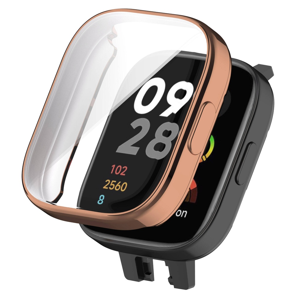 Xiaomi Redmi Watch 3 Uyumlu 360 Derece Korumalı Kasa ve Ekran Koruyucu Zore Watch Gard 30 - 6