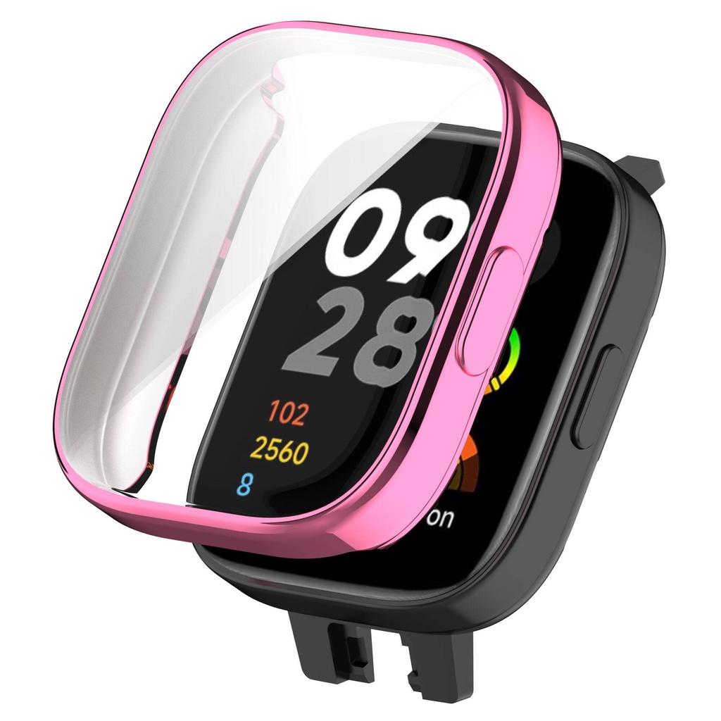 Xiaomi Redmi Watch 3 Uyumlu 360 Derece Korumalı Kasa ve Ekran Koruyucu Zore Watch Gard 30 - 22