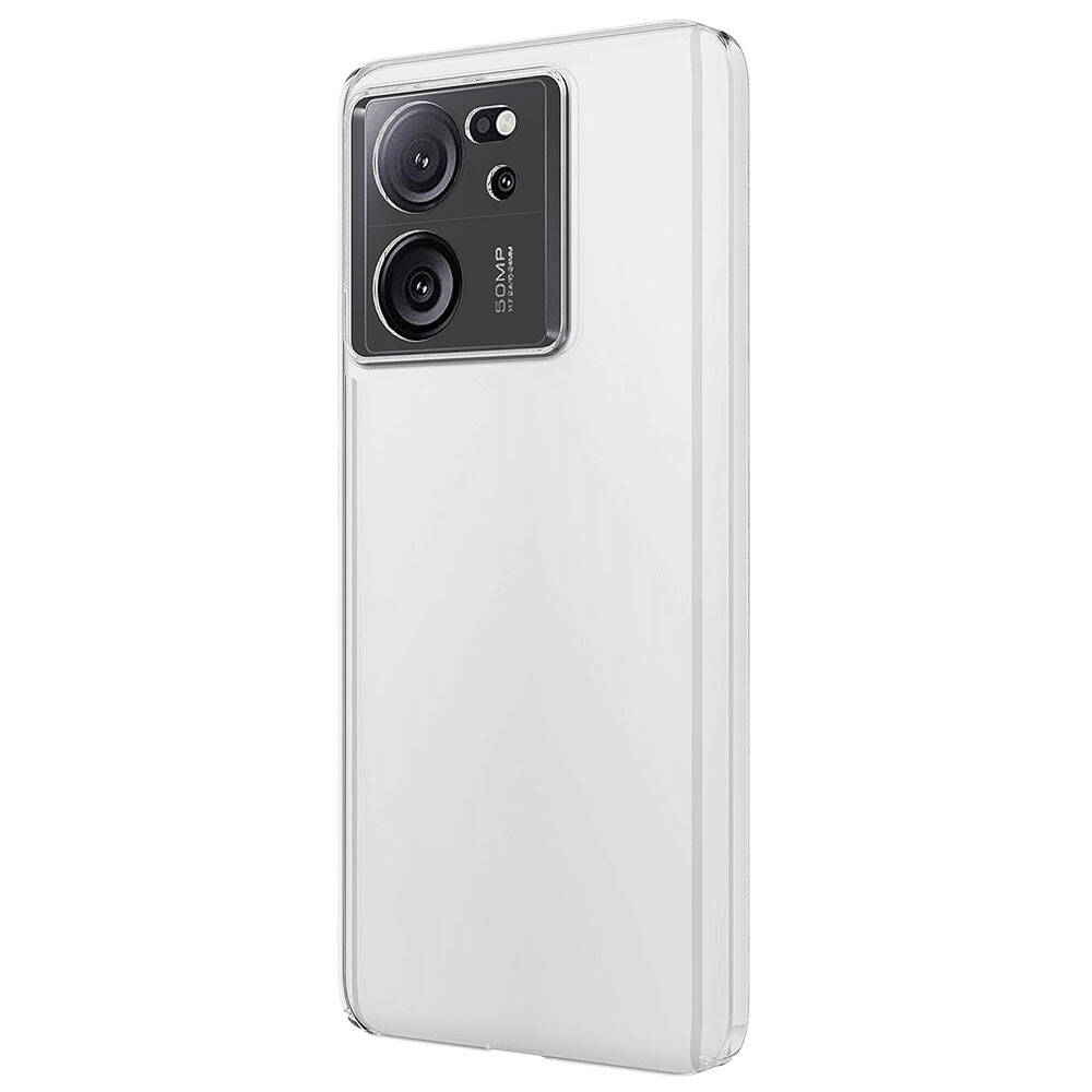 Xiaomi Mi 13T Pro Uyumlu Kılıf Nano Oleofobik Özellikli Sert Arka Yüzey Zore Droga Kapak - 4