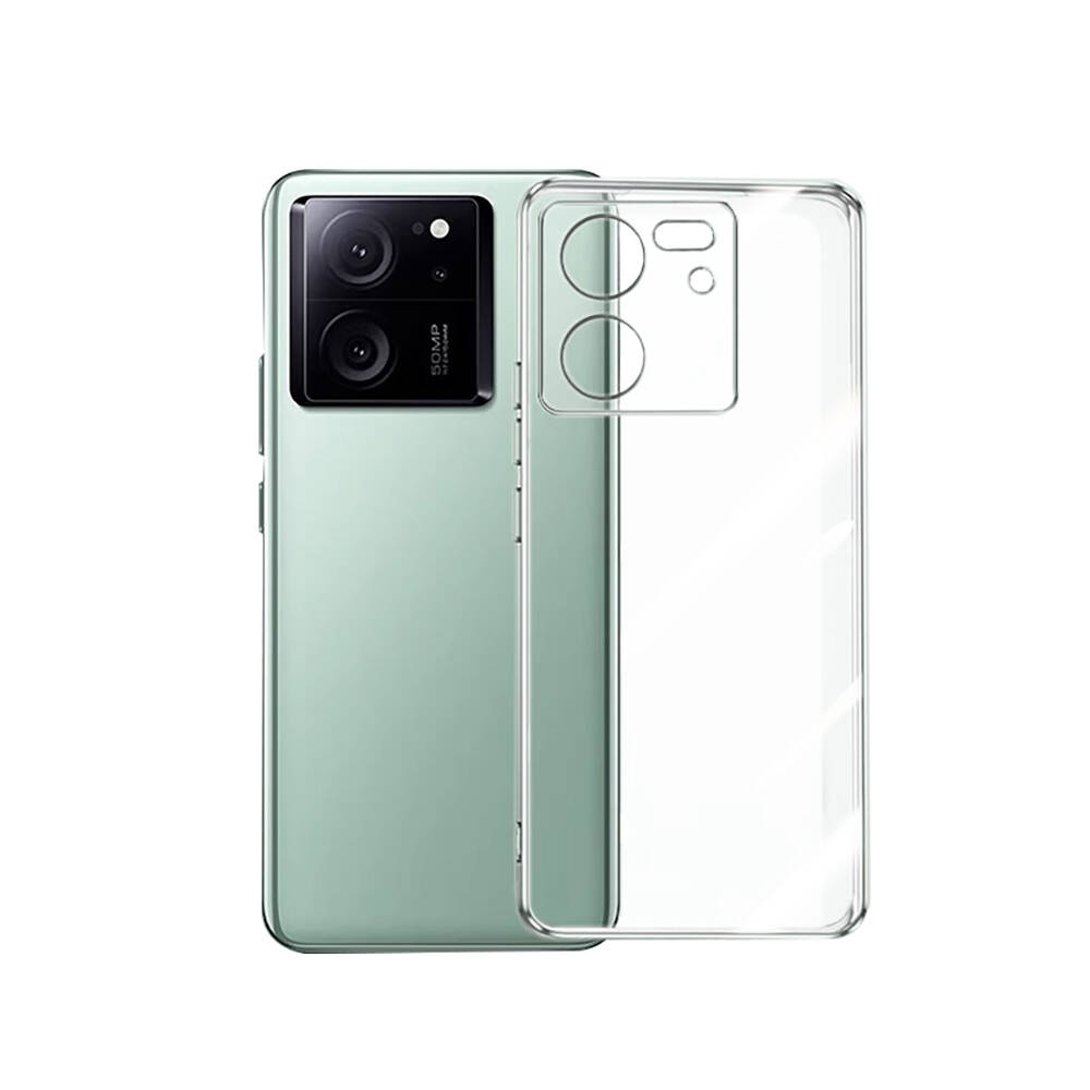 Xiaomi Mi 13T Pro Uyumlu Kılıf Nano Oleofobik Özellikli Sert Arka Yüzey Zore Droga Kapak - 5