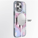 Apple iPhone 16 Pro Max Uyumlu Kılıf Magsafe Şarj Özellikli Youngkit Love Serisi Kapak - 7